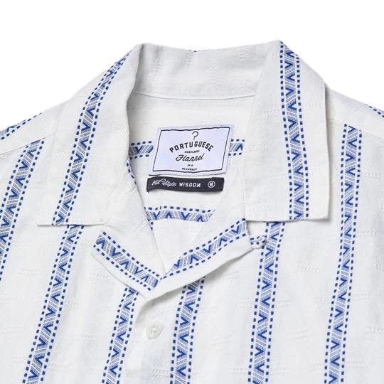 PORTUGUESE FLANNEL DONATELA SHIRT - WHITE 4 PORTUGUESE FLANNEL DONATELA SHIRT - WHITE