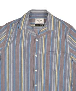 PORTUGUESE FLANNEL GOLIVER SHORT SLEEVE SHIRT - MULTI Clothing