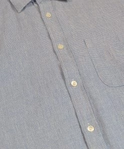 PORTUGUESE FLANNEL NEW HIGHLINE SHORT SLEEVE SHIRT - BLUE