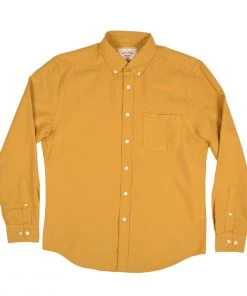 PORTUGUESE FLANNEL BELAVISTA SHIRT - MUSTARD