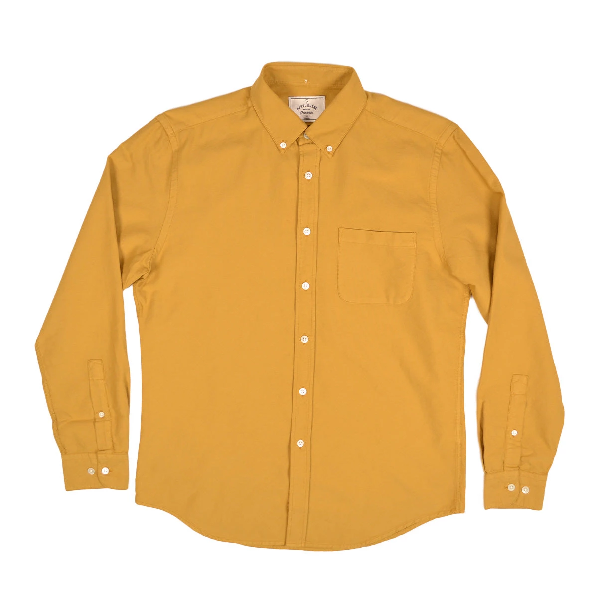 PORTUGUESE FLANNEL BELAVISTA SHIRT - MUSTARD 3 PORTUGUESE FLANNEL BELAVISTA SHIRT - MUSTARD