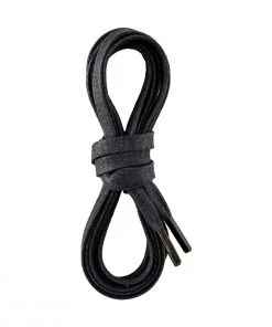 RED WING HERITAGE Boot Care & Laces 48-INCH FLAT WAX LACES - BLACK