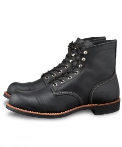 RED WING HERITAGE IRON RANGER STYLE 8084 - BLACK HARNESS 11 RED WING HERITAGE IRON RANGER STYLE 8084 - BLACK HARNESS