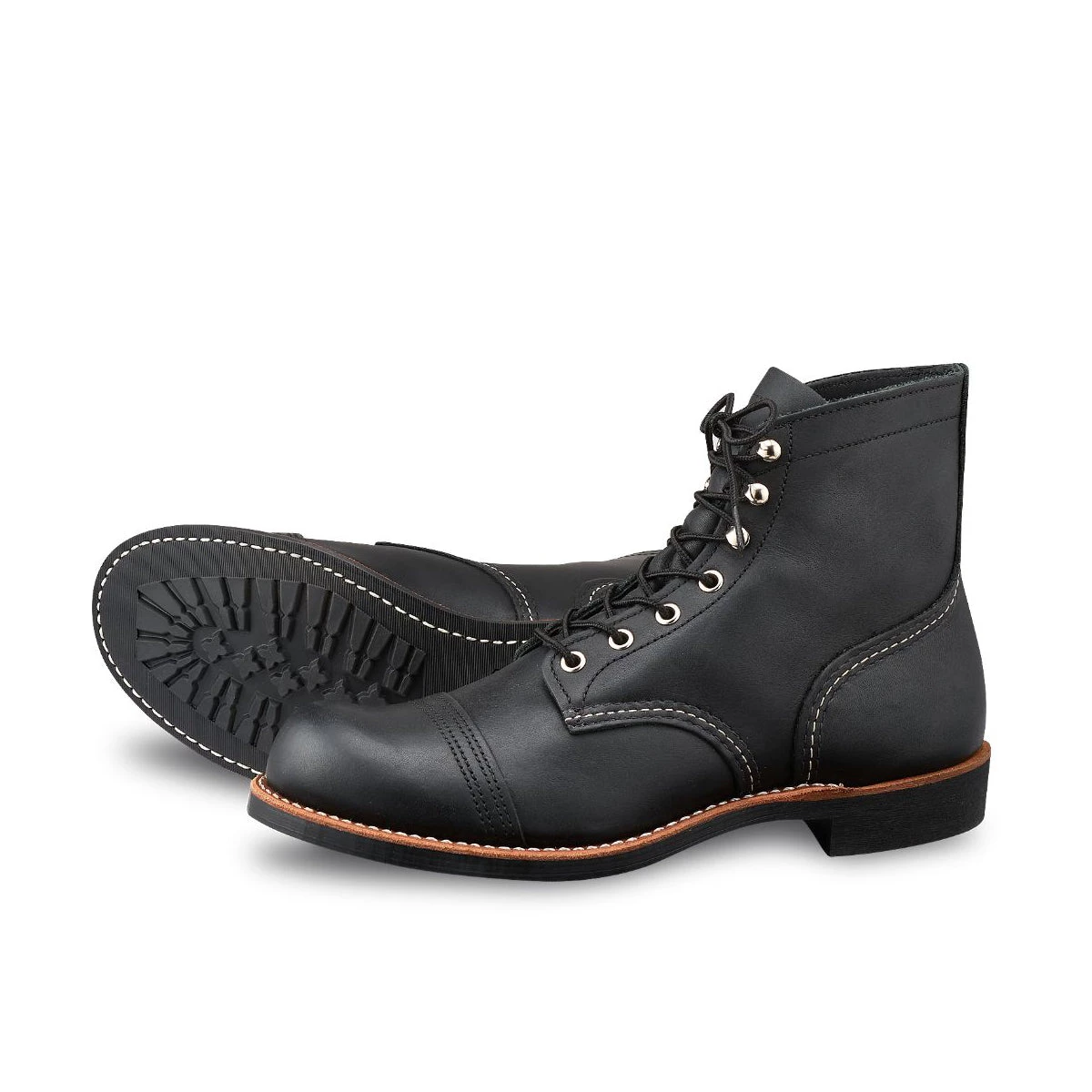 RED WING HERITAGE IRON RANGER STYLE 8084 - BLACK HARNESS 5 RED WING HERITAGE IRON RANGER STYLE 8084 - BLACK HARNESS