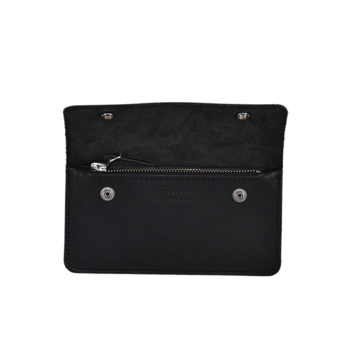 RED WING HERITAGE TRUCKER WALLET - BLACK FRONTIER LEATHER Accessories 5 RED WING HERITAGE TRUCKER WALLET - BLACK FRONTIER LEATHER Accessories