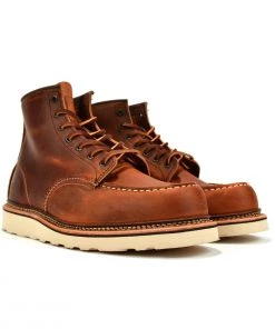RED WING HERITAGE Shoes 6-IN MOC TOE STYLE 1907 - COPPER ROUGH & TOUGH