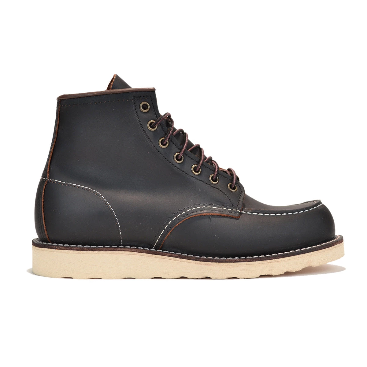 RED WING HERITAGE 6-IN MOC TOE STYLE 8849 - BLACK PRAIRIE 5 RED WING HERITAGE 6-IN MOC TOE STYLE 8849 - BLACK PRAIRIE
