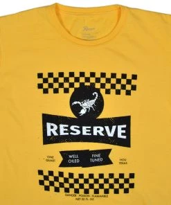 RESERVE SUPPLY COMPANY Clothing WELL OILED FINE TUNED - GOLD