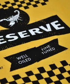 RESERVE SUPPLY COMPANY Clothing WELL OILED FINE TUNED - GOLD