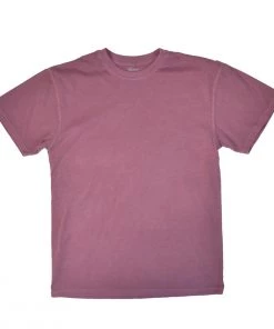 RESERVE SUPPLY COMPANY GARMENT DYED TEE - SHIRAZ