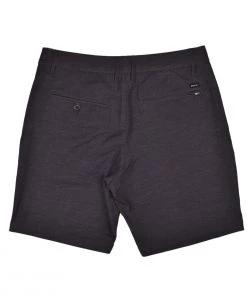 RVCA Clothing BACK IN HYBRID SHORT - DENIM HEATHER