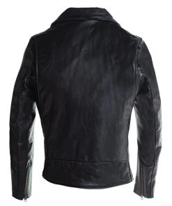 SCHOTT NYC 503 MEN'S LIGHT WEIGHT COWHIDE MOTORCYCLE JACKET - BLACK Clothing