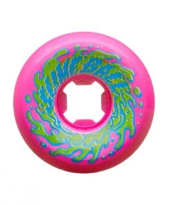 SLIME BALLS DOUBLE TAKE VOMIT MINI SKATEBOARD WHEELS - PINK & BLACK