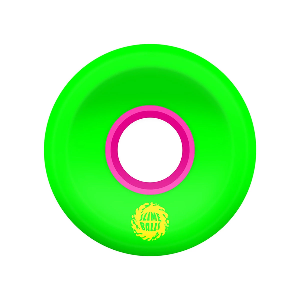 SLIME BALLS MINI OG SKATEBOARD WHEELS - GREEN & PINK 4 SLIME BALLS MINI OG SKATEBOARD WHEELS - GREEN & PINK