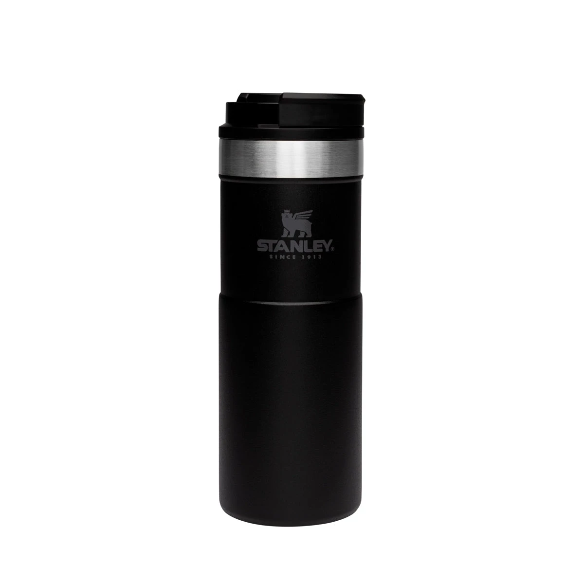 STANLEY Home & Lifestyle THE NEVERLEAK TRAVEL MUG 16OZ - MATTE BLACK 3 STANLEY Home & Lifestyle THE NEVERLEAK TRAVEL MUG 16OZ - MATTE BLACK