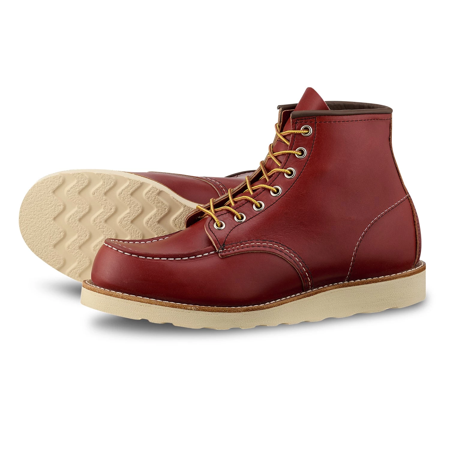 RED WING HERITAGE STYLE 8875 IRISH SETTER CLASSIC MOC - ORO RUSSET PORTAGE LEATHER Shoes 7 RED WING HERITAGE STYLE 8875 IRISH SETTER CLASSIC MOC - ORO RUSSET PORTAGE LEATHER Shoes