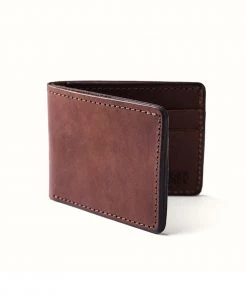 TANNER GOODS Leather Goods UTILITY BIFOLD WALLET - COGNAC