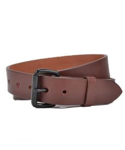 TANNER GOODS STANDARD BELT - COGNAC & BLACK Accessories
