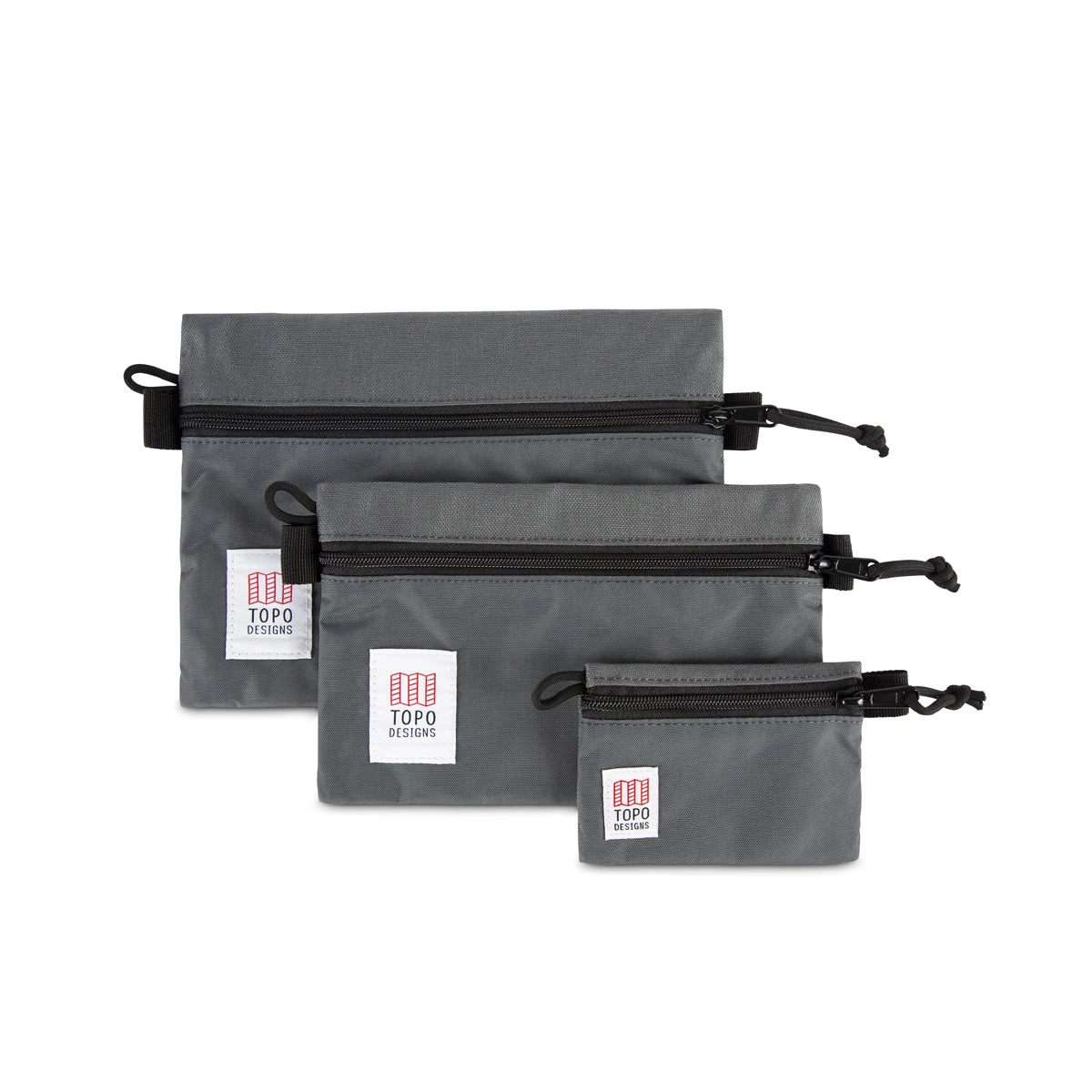 TOPO DESIGNS ACCESSORY BAG - CHARCOAL/CHARCOAL 3 TOPO DESIGNS ACCESSORY BAG - CHARCOAL/CHARCOAL