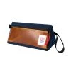 TOPO DESIGNS DOPP KIT - NAVY & BROWN LEATHER 2 TOPO DESIGNS DOPP KIT - NAVY & BROWN LEATHER