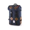TOPO DESIGNS KLETTERSACK - NAVY / BROWN LEATHER Bags & Wallets