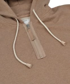 UNIVERSAL WORKS BEACH HOODY - SAND MARL Clothing