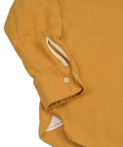 UNIVERSAL WORKS NEW STANDARD L/S SHIRT - MUSTARD Clothing