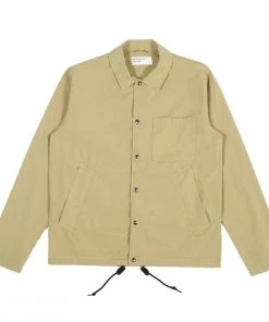 UNIVERSAL WORKS Clothing PORTO JACKET - SAND VINTAGE CANVAS