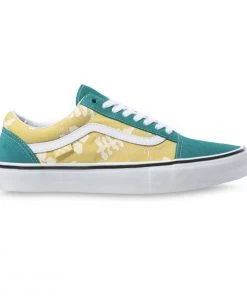 VANS Shoes SKATE OLD SKOOL - ALOHA MARINE GOLD