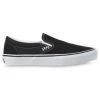 VANS SKATE SLIP-ON - BLACK W/ WHITE 2 VANS SKATE SLIP-ON - BLACK W/ WHITE