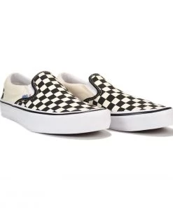 VANS Shoes SKATE SLIP-ON - BLACK & WHITE CHECKER