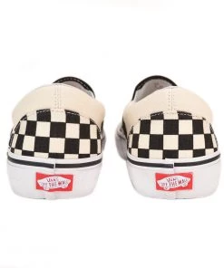 VANS Shoes SKATE SLIP-ON - BLACK & WHITE CHECKER