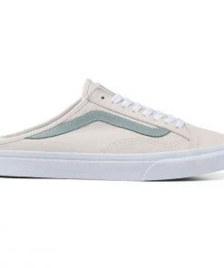 VANS Shoes STYLE 36 LEATHER MULE - TRUE WHITE / GREEN MILIEU